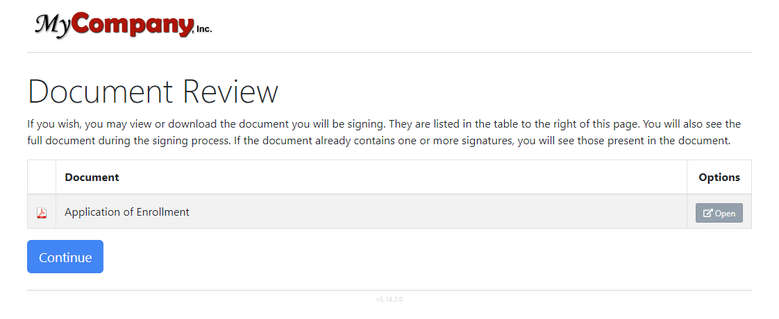 Document Review Workflow Action