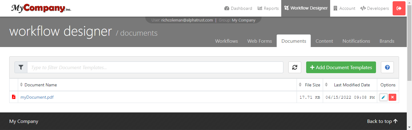 Document Repo