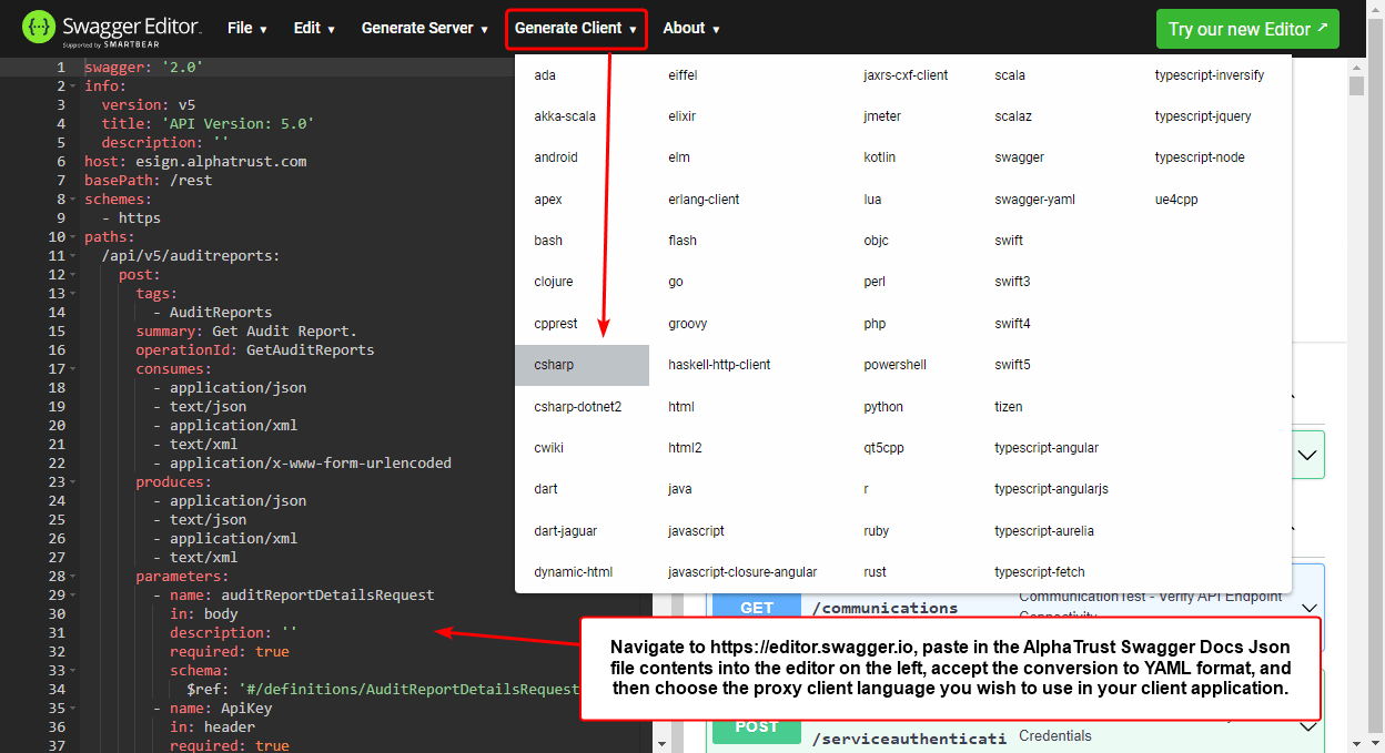 Swagger Editor